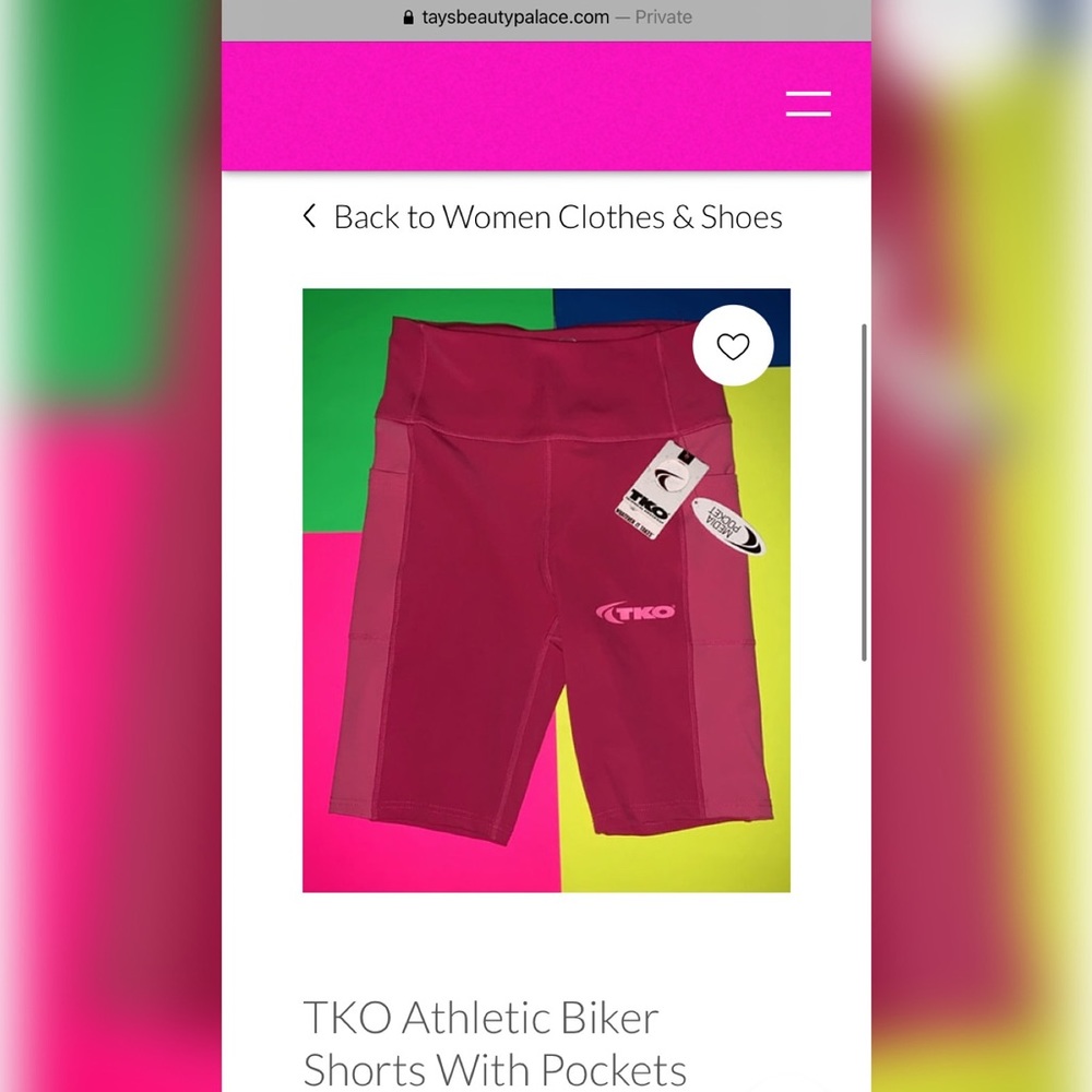 TKO Athletic Shorts W/ Media Pockets